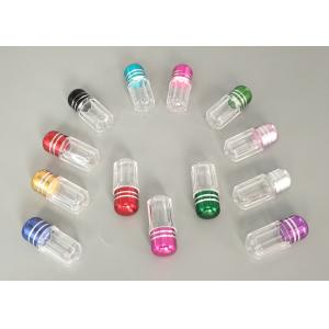 3g 13mm Plastic Bottle With Metal Cap Clear Blister Empty Capsule Shell