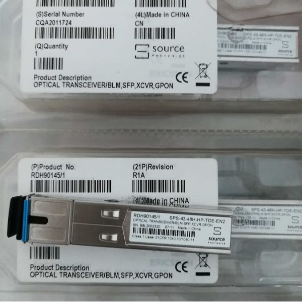 Original RDH90145/1 SPS-43-48H-HP-TDE-EN2 ERICSSON GP8 SFP