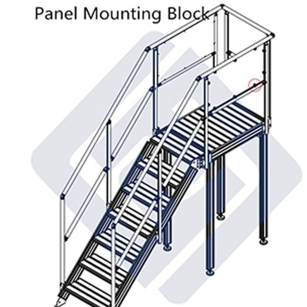 Quality Space Saving Modular Work Platform , Adjustable Stair Industrial Work Platforms wholesale