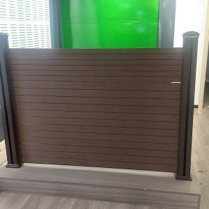 Uv Resistance WPC Privacy Fence Screen 1.8m*1.8m Size For For Garden Enclosures