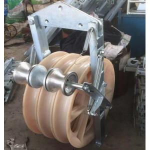 508mm Dia Transmission Line Stringing Tools Grounding Roller Stringing Block