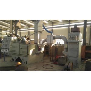 1350*560mm Rotary Table Shot Blasting Machine For Cleaning Gears Coupling Parts