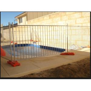 Galvanized Steel Metal Temporary Mesh Fence UV Protected Fashion Design