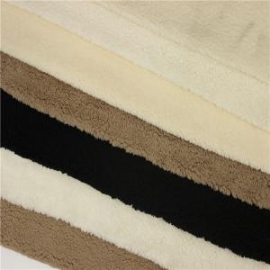 100 Polyester Sherpa Fabric By The Yard Shrink - Resistant For Garment