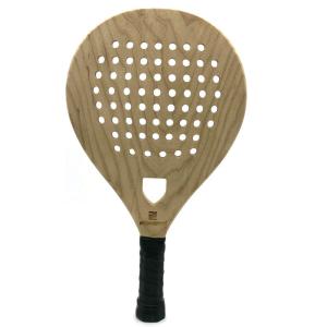China Nature Wooden Paddle Racket Personalized Beach Tennis Paddle Racquets Customized on sale