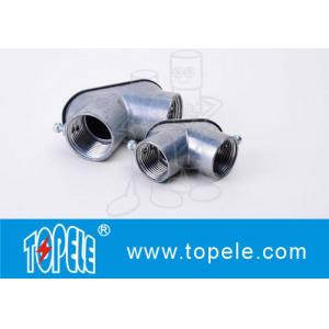 90 Degree Emt Conduit Fittings Zinc Die Cast EMT To EMT Pull Elbow
