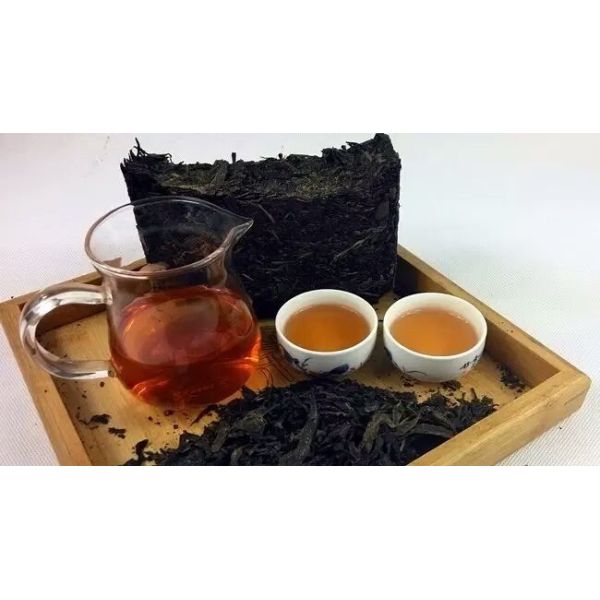 Reducing Fat Hot Water Boiled Dark Tea Brick Smooth Good Endnote Taste
