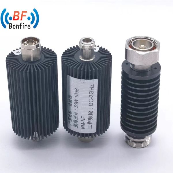 10W 20W 50W 100W 200W RF Low Pim Passive Coaxial Attenuator for Wireless