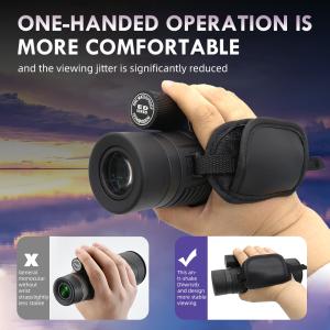 12x50 ED Optical Monocular IPX7 Nitrogen Filled Telescope For Birdwatching