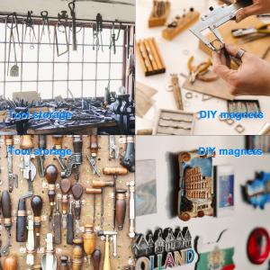 Customized Strong Block Neodymium Magnets 20mm X 10mm X 2mm Magnet with