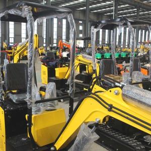 Internal Combustion Drive Micro Mini Excavator Ramming Hydraulic Crawler