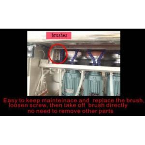 Glass Beveling Machine with PLC Glass Grinding 10 Motors Glass Straight Line