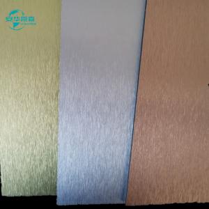 Gloss Brushed Aluminum Composite Panel For Custom Facades