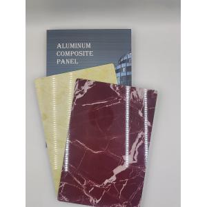 Fire Rated ACP Sheets with Stone Grain Texture 0.2mm Aluminum for Renovation Projects