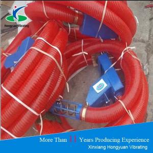 Truck loading grain pneumatic conveyor machine with soft tubes