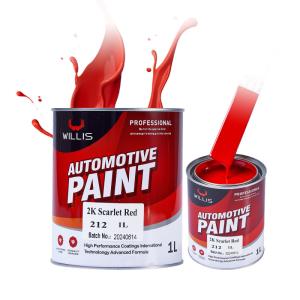 Easy Construction 2k Red Spray Paint Automotive Protection High Hardness 1l / 4l