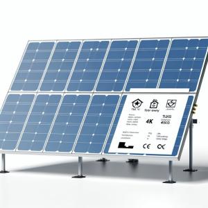 Pitched Roof STD Solar Energy System With TUV Certification And 18kg Panel