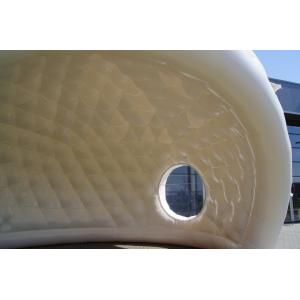 Double Layer Inflatable Tent , Waterproof PVC Inflatable Camping Tent for