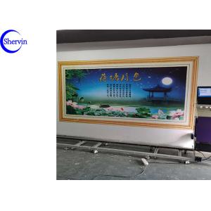 Auto Lifting 24m2/H 2880DPI Wall Mural Printing Machine