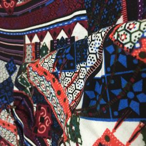 Plain Printed Rayon Fabric 30 X 30 Yarn Count 68 X 60 Density 145cm Width