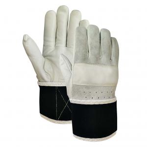 Cheap Abrasion Resistant Vibration Reducing Gloves / Anti Fatigue Gloves Elastic Cuff for sale