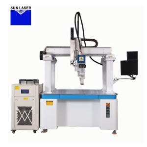 China Automatic Square Lithium Polymer Battery Pack Laser Welding Machine with Max. Output Power 6000W on sale