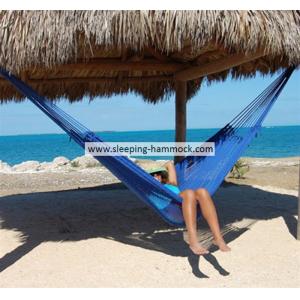 Double Old Style Hand Woven Hand Woven Mayan Hammock Portable Folding 450lbs