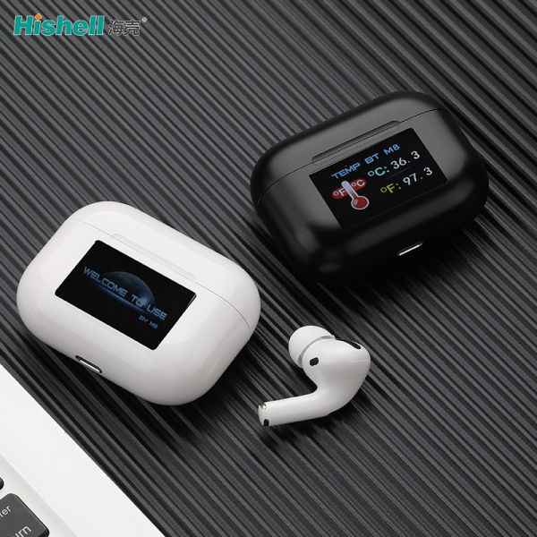 Quality White ABS TWS True Wireless Stereo Earbuds With Display Screen Air3 wholesale