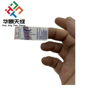 Customizable Glass Vial Labels for 3ml Vials of Tirzepatide Peptides Injectable