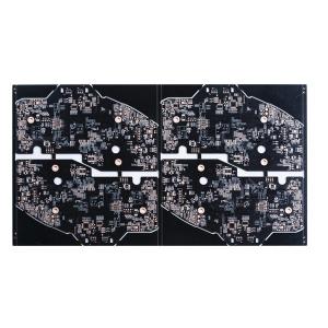 4L Rigid Multilayer Printed Circuit Board Black Solder Mask with OSP Oxidation