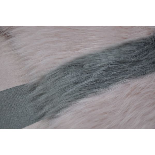 Color clashing plush fabric 150cm Long Hair Fake Fur，Bring unparalleled touch