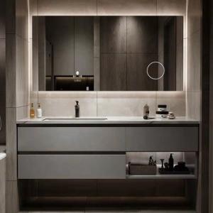 Wall Mounted Led Smart Bathroom Mirror 750x1000mm Rectangular