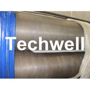 0.3 - 1.0mm Thickness 7.5KW Wood Grain Embossing Machine With 0 - 15m/min Speed