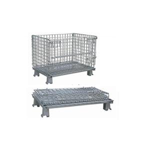 Cheap Customized Large Foldable 1500kg Wire Mesh Storage Cages Odm for sale