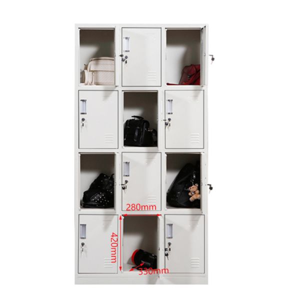 Quality Assembled 12 Door Multi Function Locker With Vent Hole wholesale