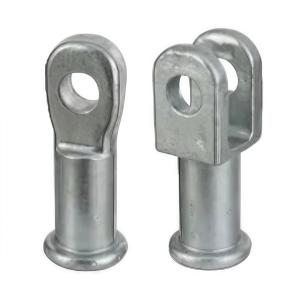 U-shaped Tongue Clips Forged From Carbon Steel For Composite Insulators