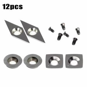 Replacement Tungsten Carbide Cutting Inserts Square Shape 14x14x2-30°