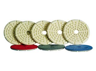 Quality High Precision Angle Grinder Polishing Pad With Straight Or Curved Slots Face wholesale