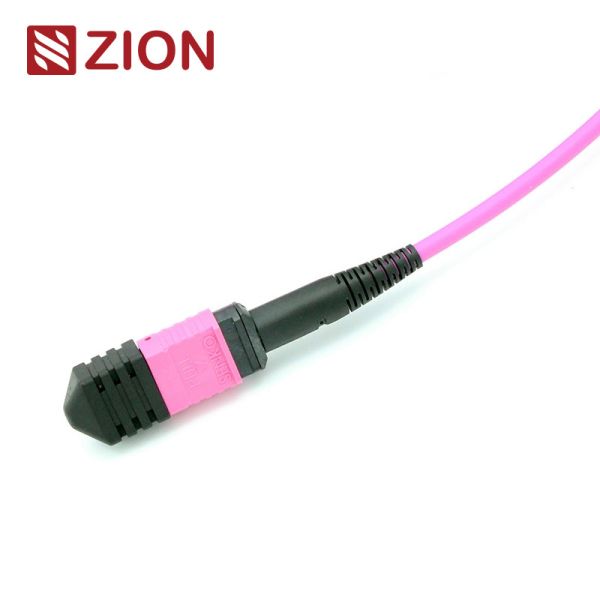 Quality 24 Fibers MTP Female To MTP Female OM4 3.0mm LSZH MTP Trunk Cable Custom Meters wholesale
