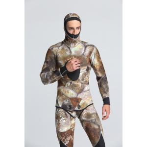 Camouflage Color Scuba Diving Wetsuit Wearable Neoprene Material