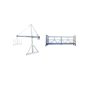 Cheap Chimney maintenance platform modular temporary ZLP630 ZLP800 building gondola system for sale