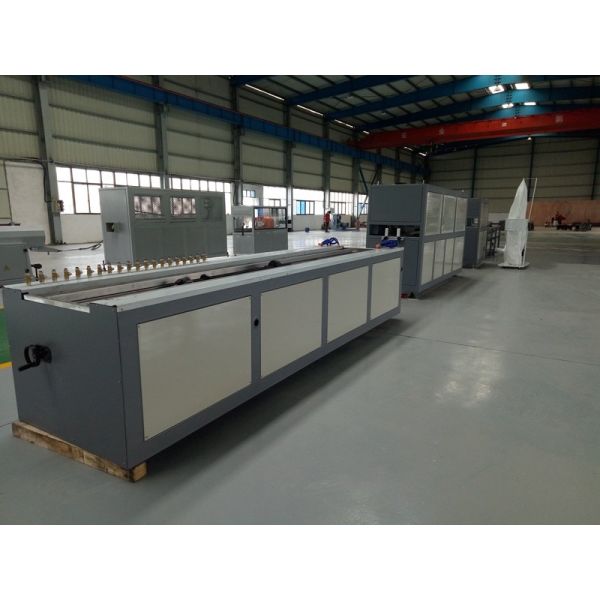 Quality 300mm PVC Profile Extrusion Line With Conical Double Screw Extruder wholesale