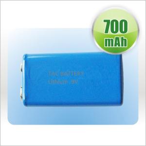 High Capacity Lithium Ion Cylindrical Battery 350mAh 9V Rechargeable