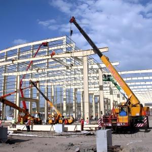 Hot-Dip Galvanized Steel Structure Warehouse Construction Multifunctional