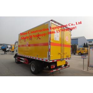 Sinotruk 4x2 5t Mixed Emulsion Explosive Truck For Civil Underground Site