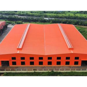 China Steel Color Sheet Steel Structure Warehouse Q235B Q355B High Customizability​ on sale