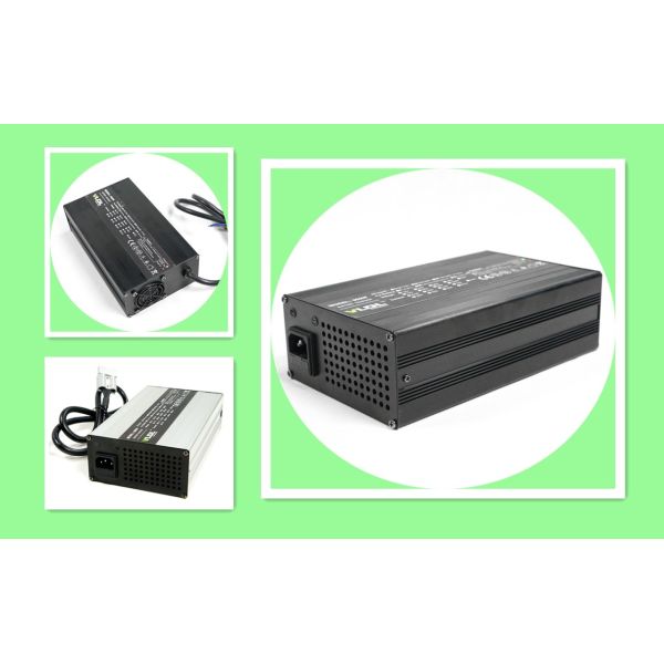 Portable Smart CC CV Lithium Ion Battery Charger 12 Volt 40 Amp Black Or Silver