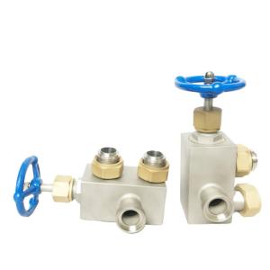 Medium Pressure Cryogenic Globe Valve Stainless Steel , Three Way Globe Valve