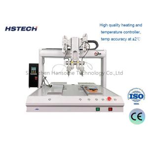 Cheap Hiwin Guide Automatic Soldering Robot Desktop Soldering Machine with 4 Axis and Stepper Motor for sale