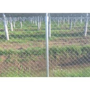 Galvanized Chain Link Fence Fabric Pvc Coated Frame